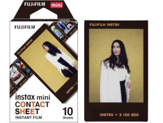 FUJIFILM INSTAX FILM | ZWART | MINI foto- instax mini- film- fotopapier- instax film